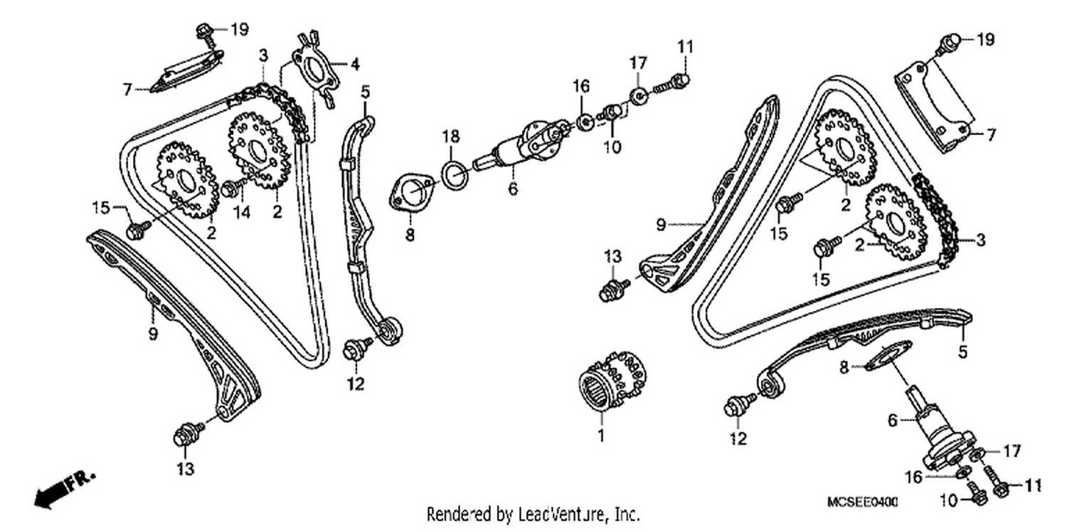  CAM CHAIN/TENSIONER