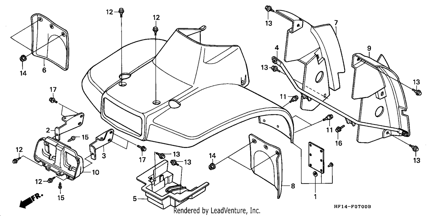 FRONT FENDER