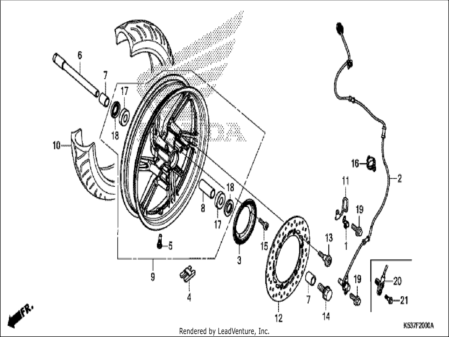  FRONT WHEEL