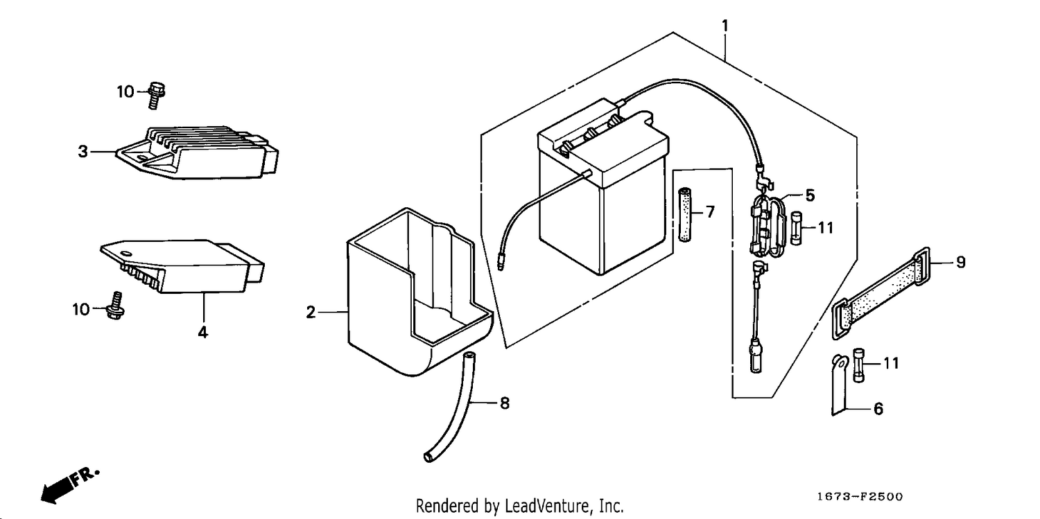 BATTERY/REGULATOR