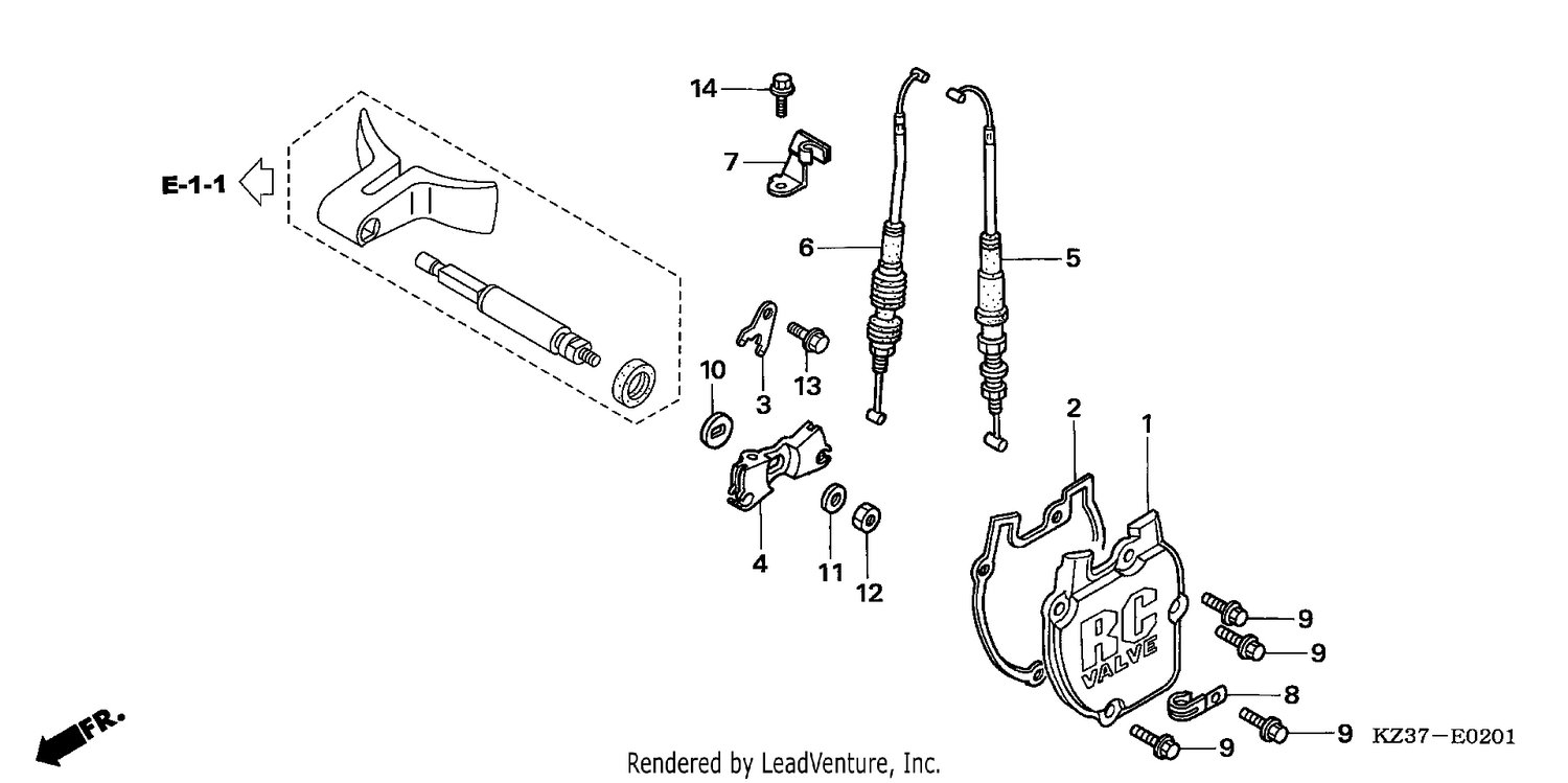 FLAP VALVE (CR250R5-7)