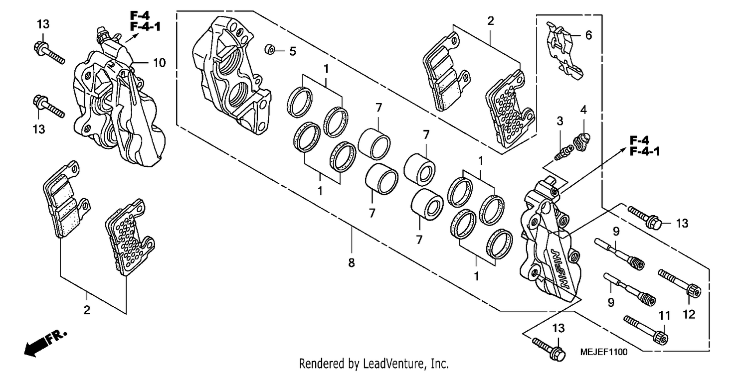 FRONT BRAKE CALIPER