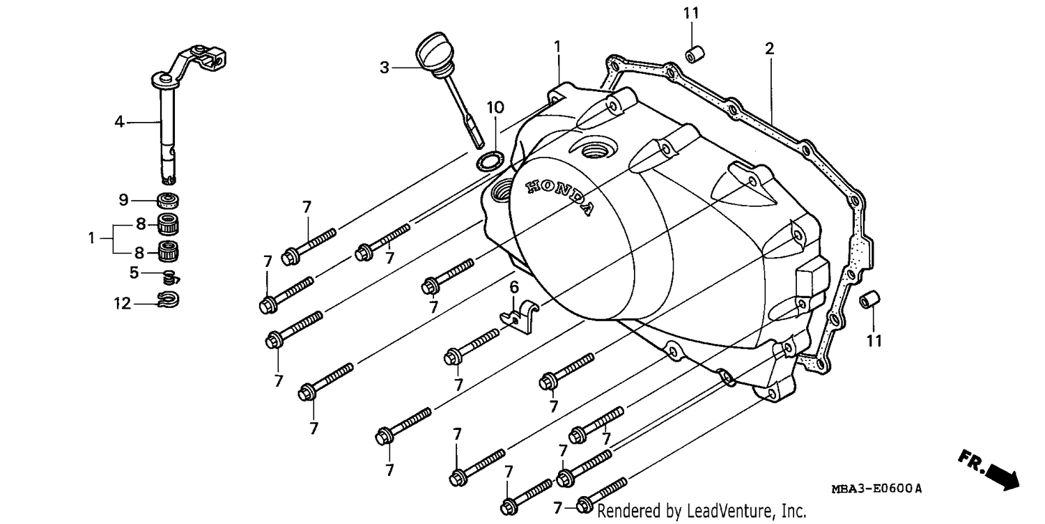 RIGHT CRANKCASE COVER