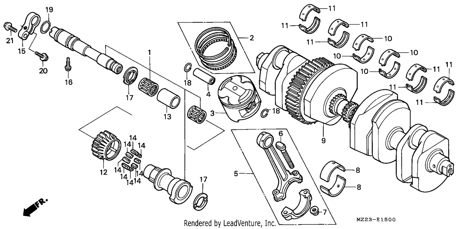 CRANKSHAFT/PISTON