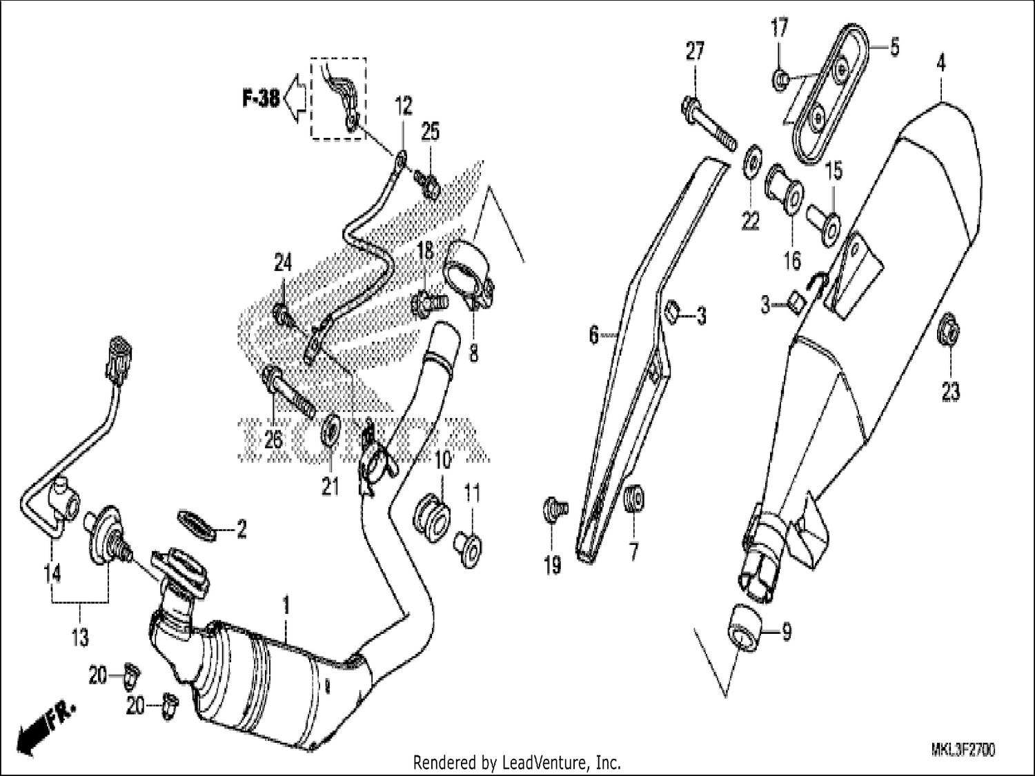  EXHAUST MUFFLER