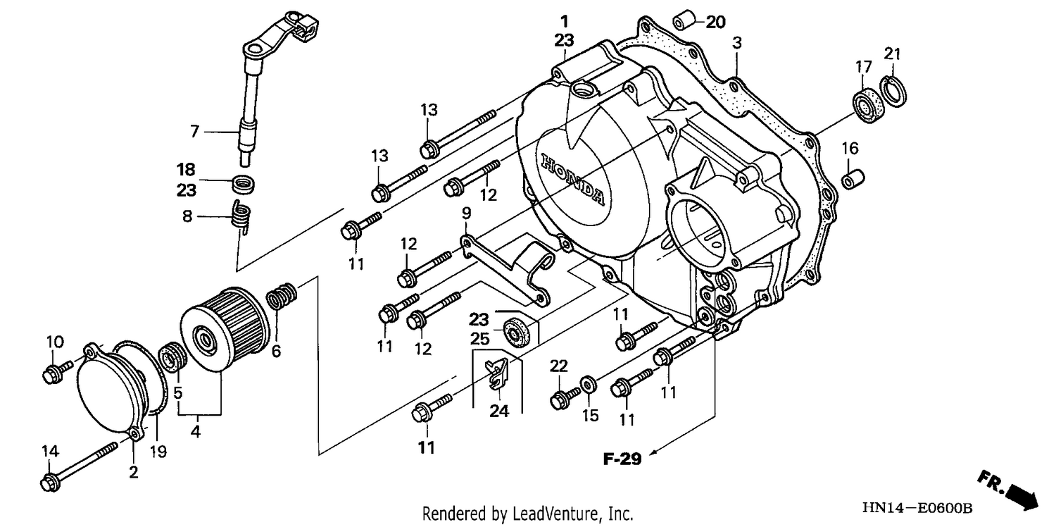 RIGHT CRANKCASE COVER
