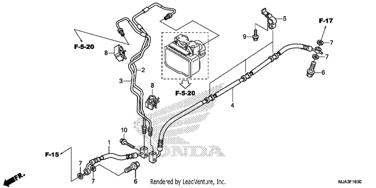  REAR BRAKE HOSE