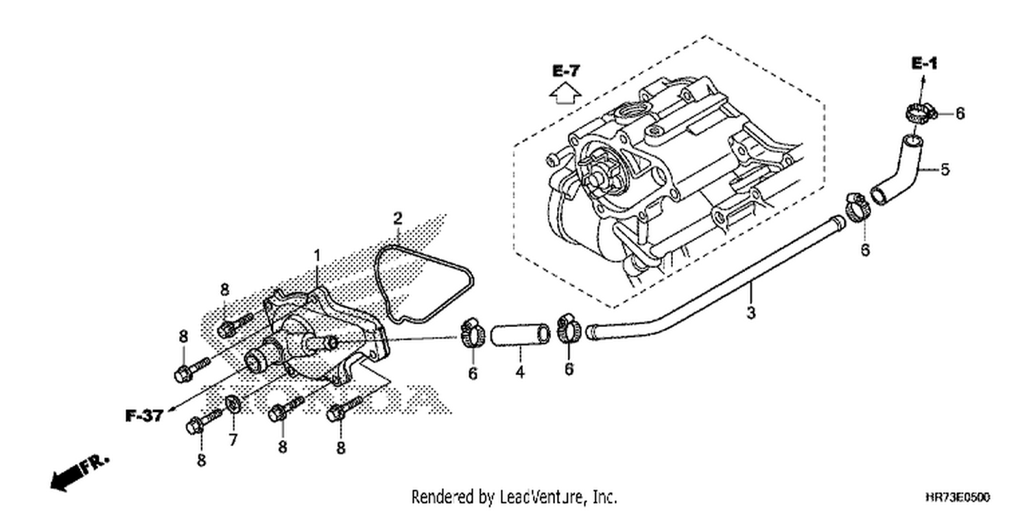  WATER PUMP COVER