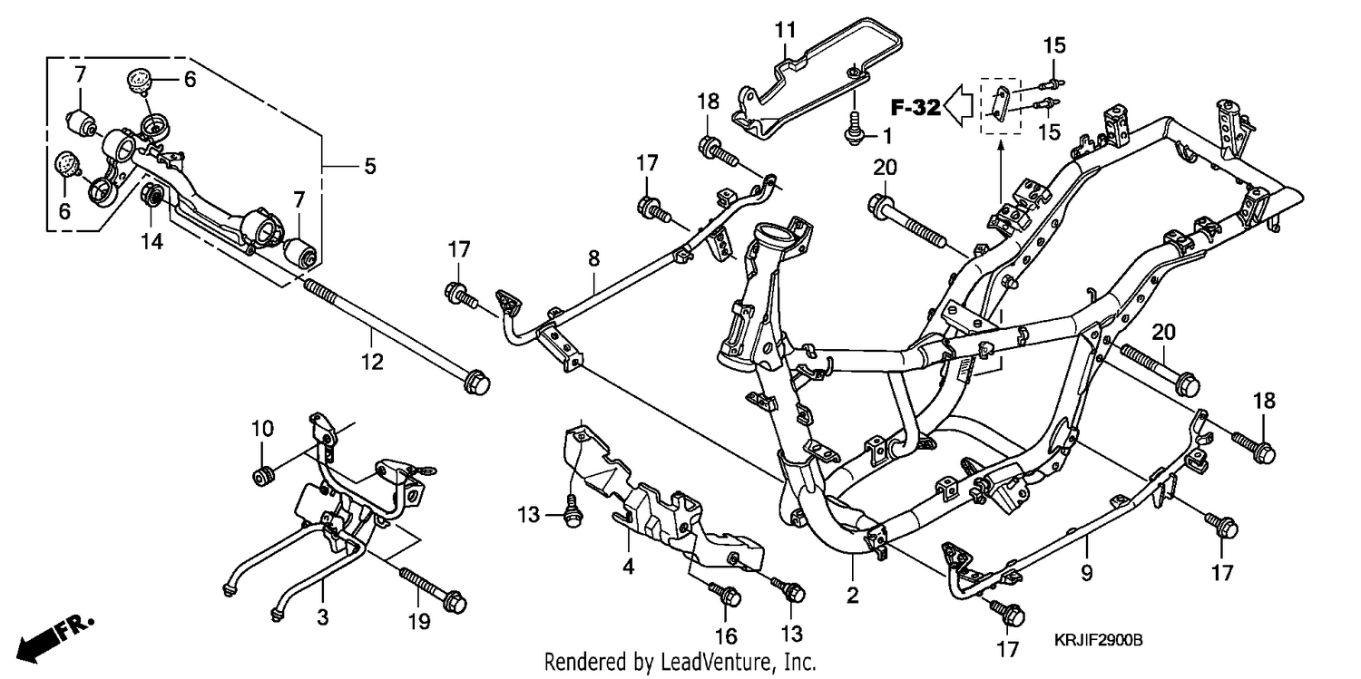 FRAME BODY (FES1253-5)(FES1503-5)