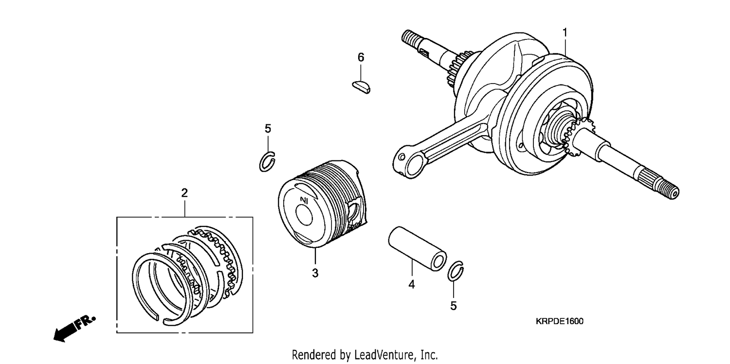CRANKSHAFT/PISTON