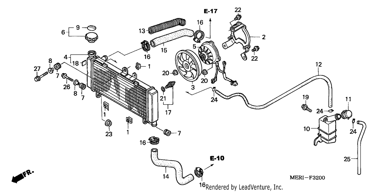 RADIATOR (CBF600S/SA)