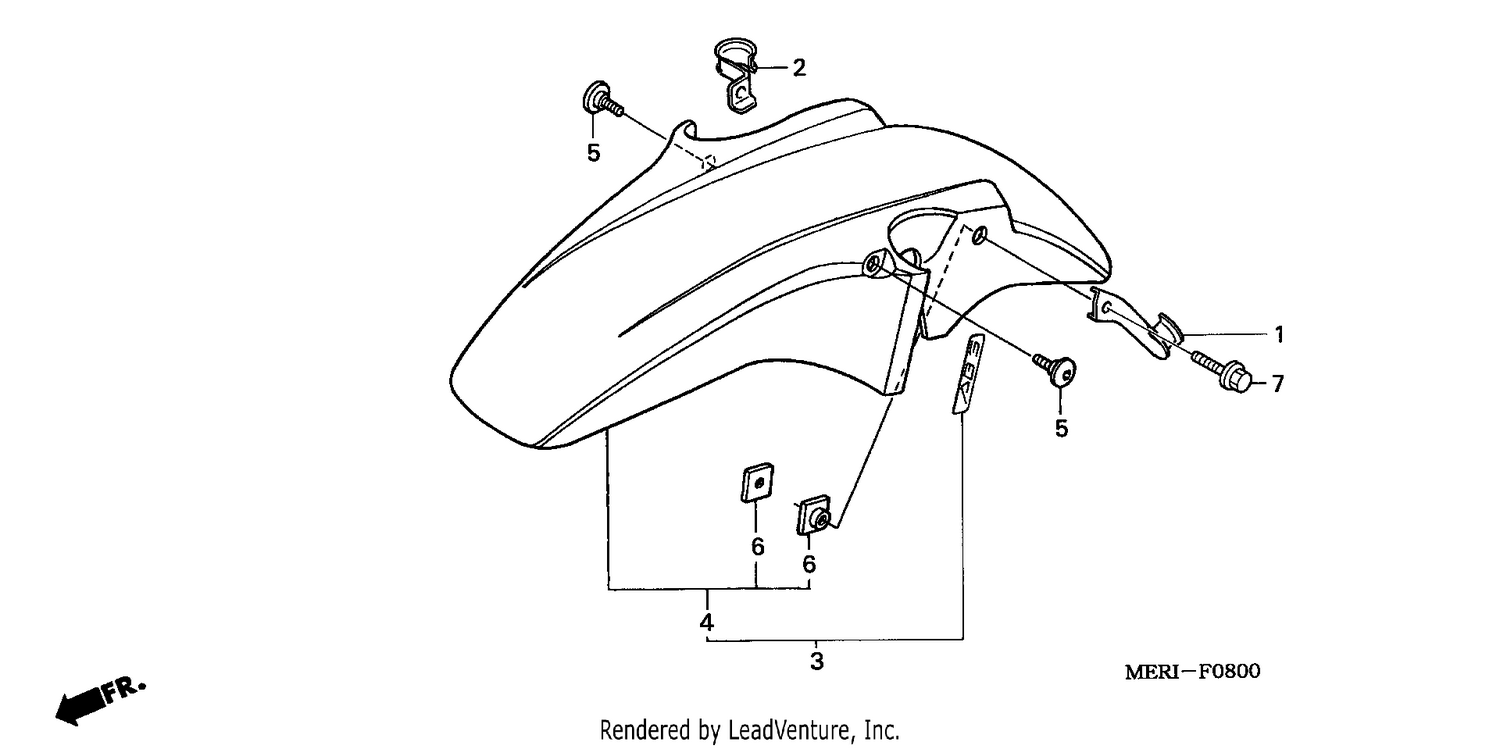 FRONT FENDER