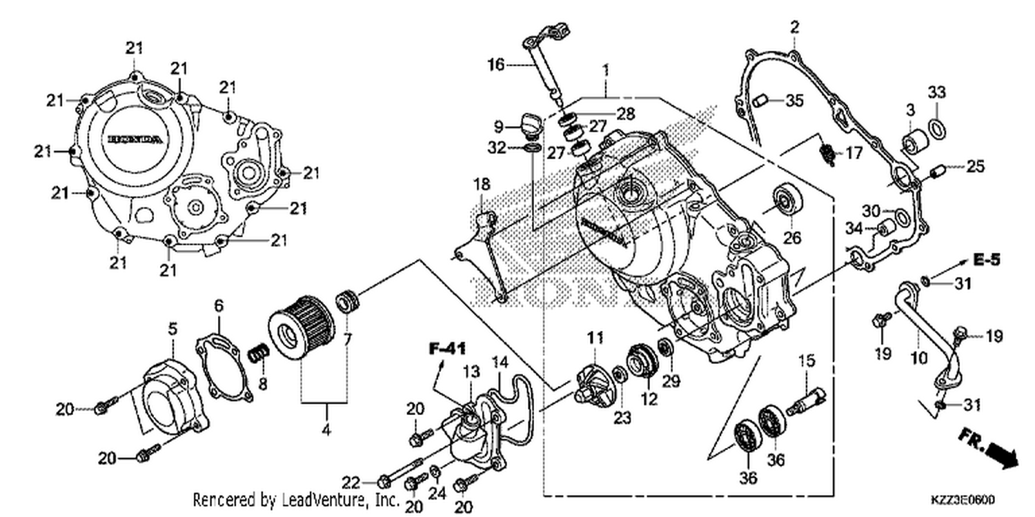  RIGHT CRANKCASE COVER