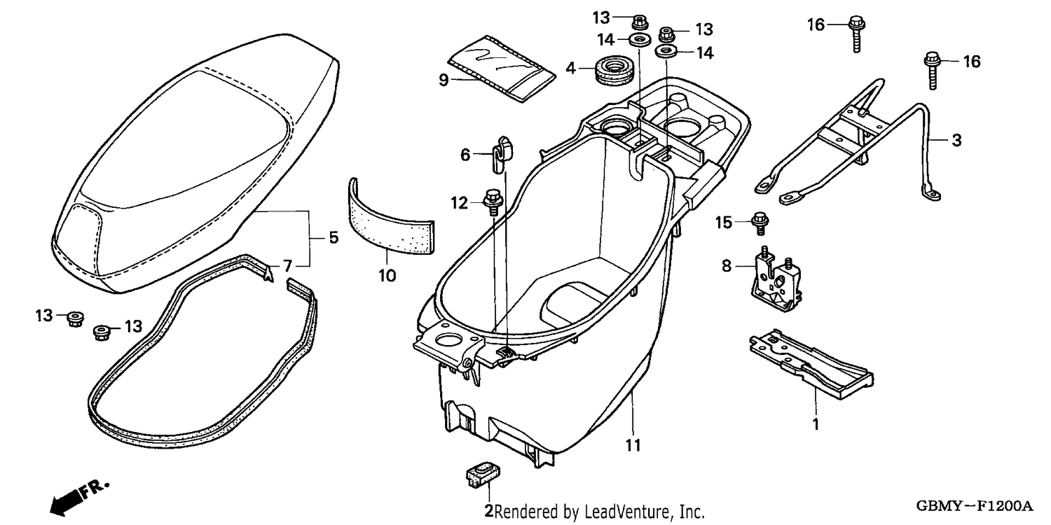 SEAT/LUGGAGE BOX