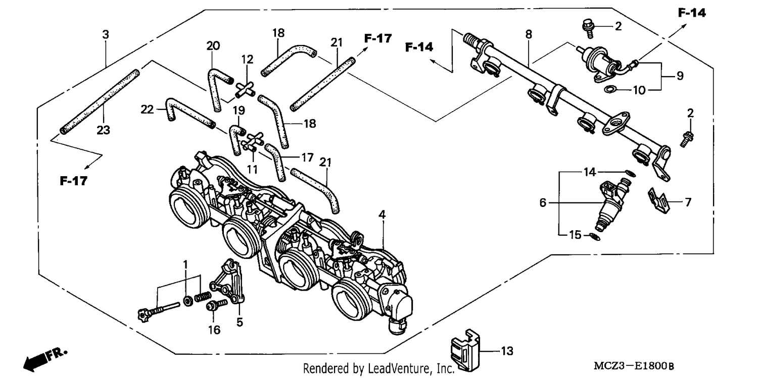 THROTTLE BODY (ASSY.)