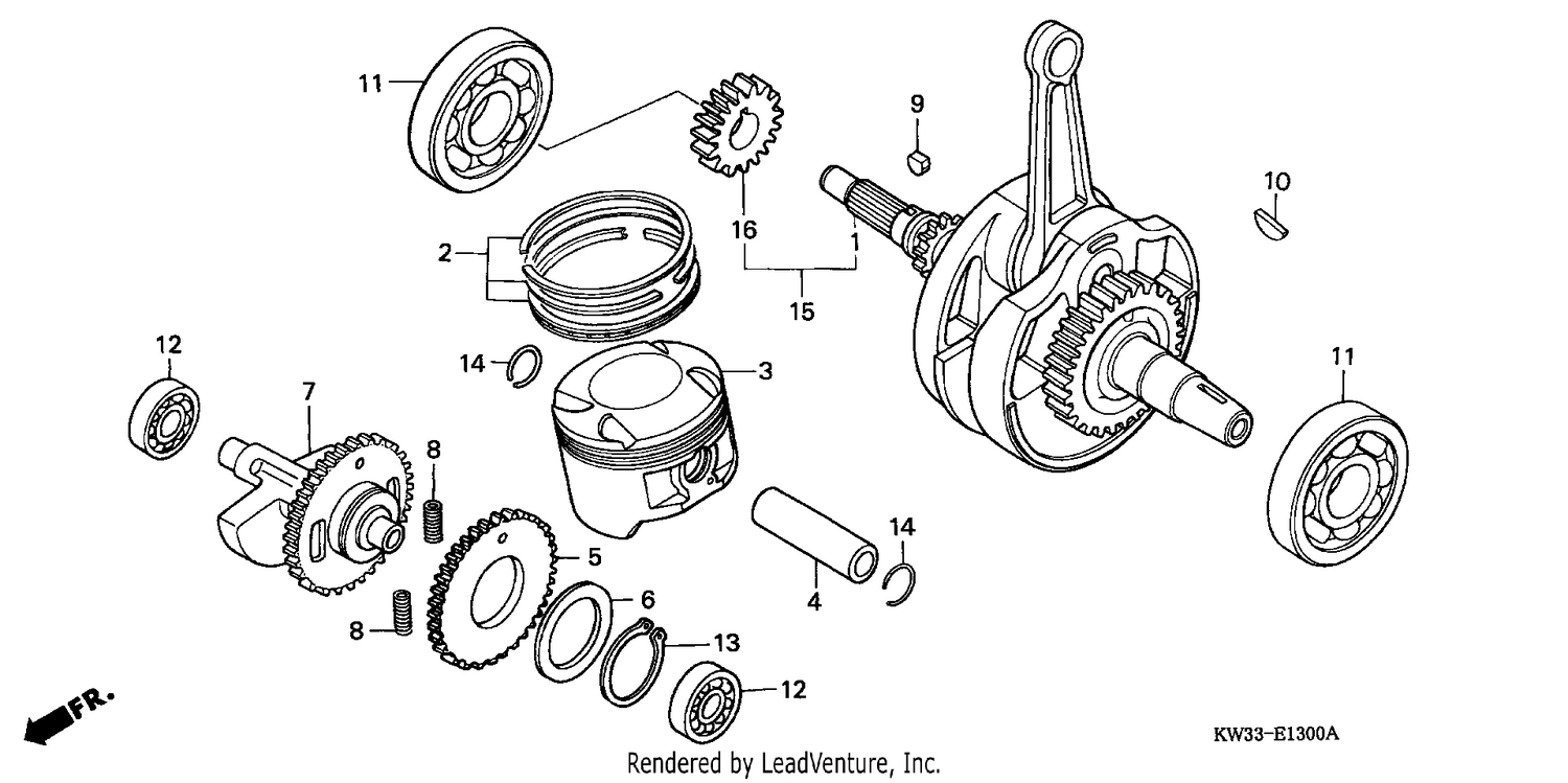 CRANKSHAFT /PISTON
