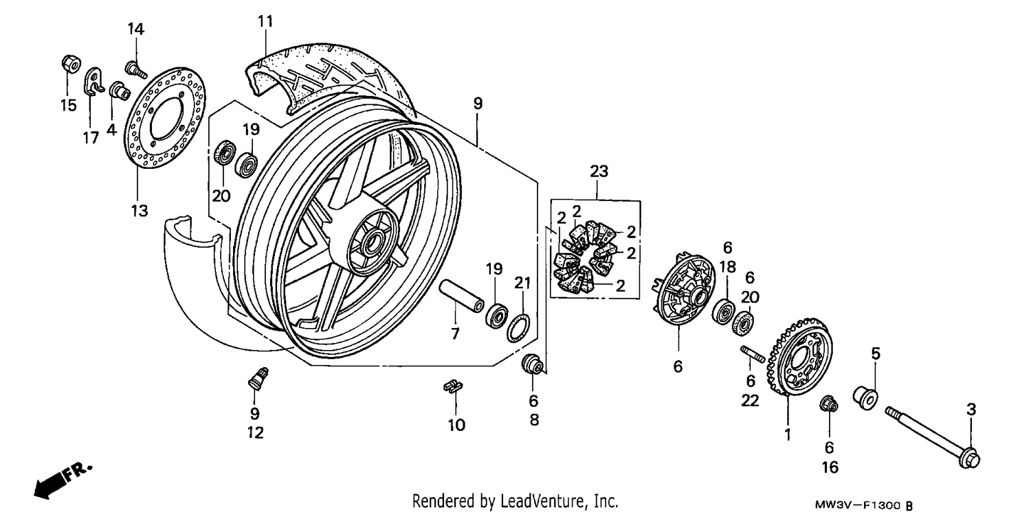 REAR WHEEL