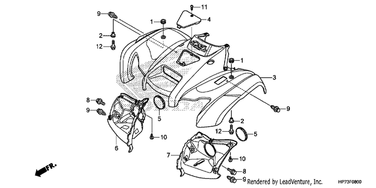  FRONT FENDER