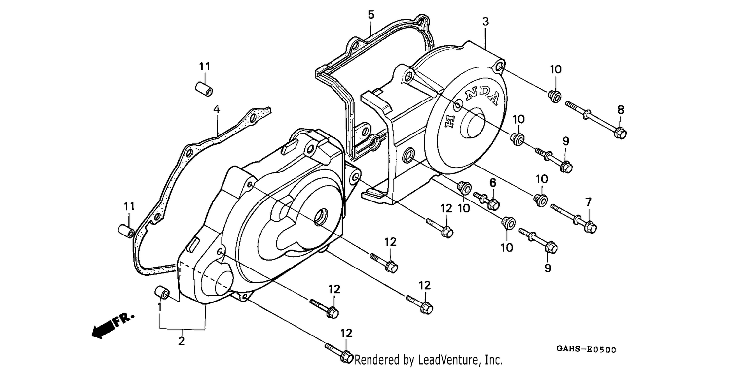 LEFT SIDE COVER