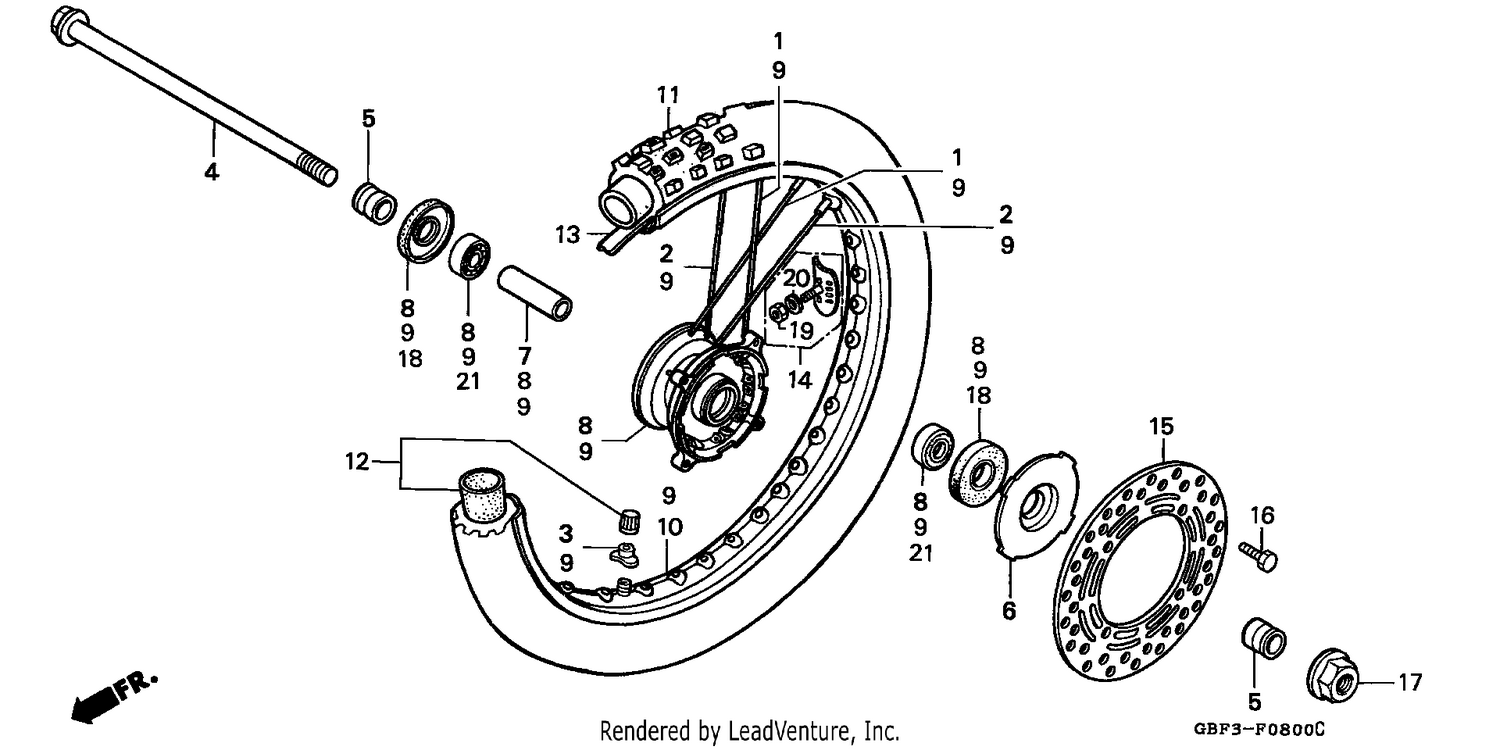 FRONT WHEEL