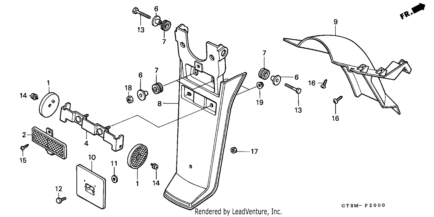 REAR FENDER (1)