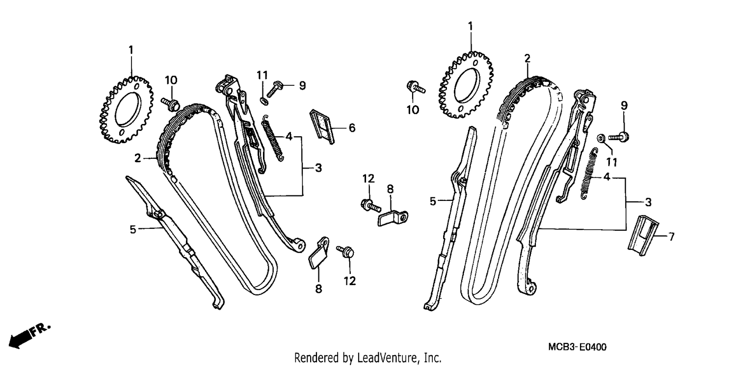 CAM CHAIN/TENSIONER
