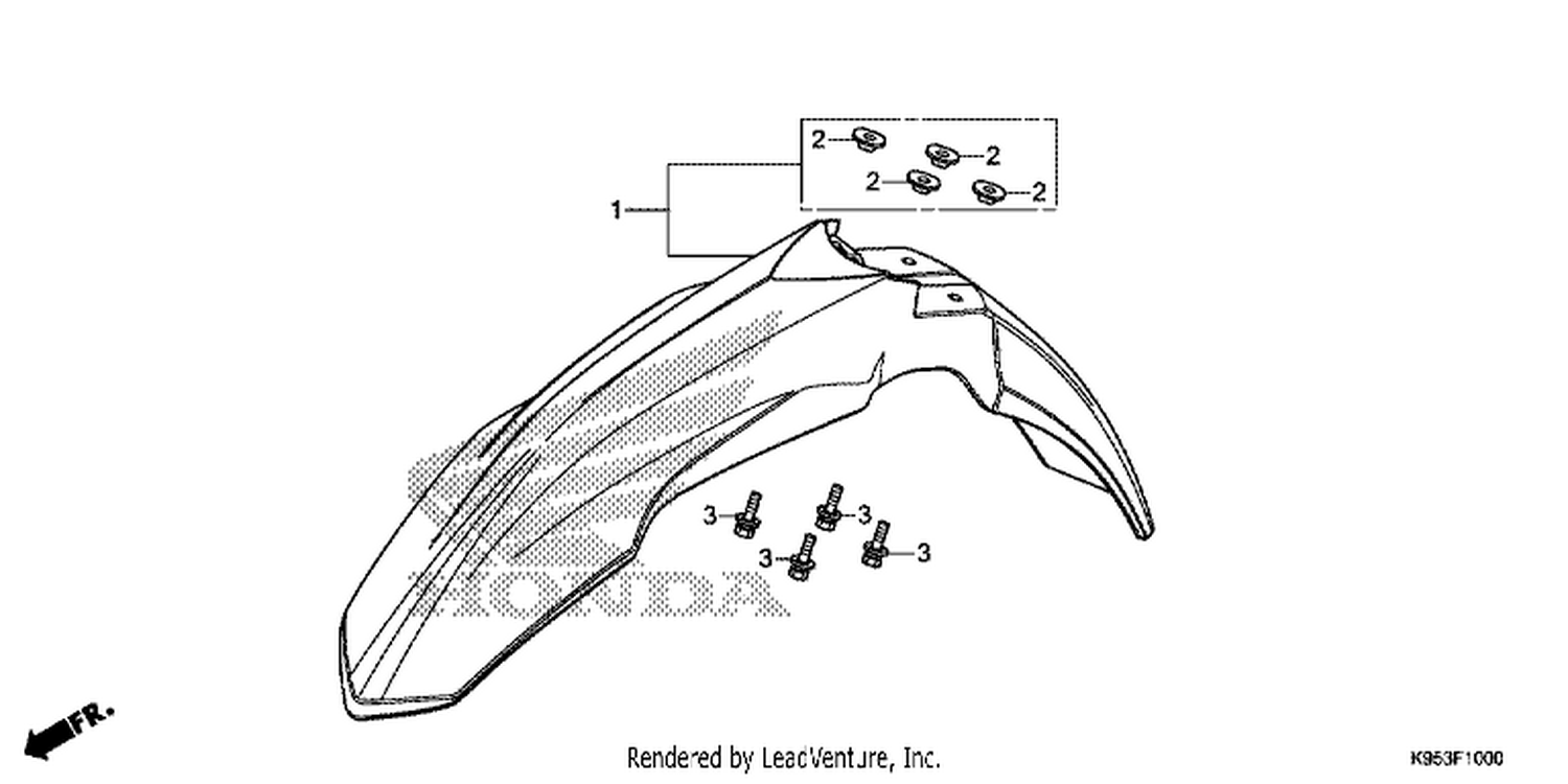  FRONT FENDER
