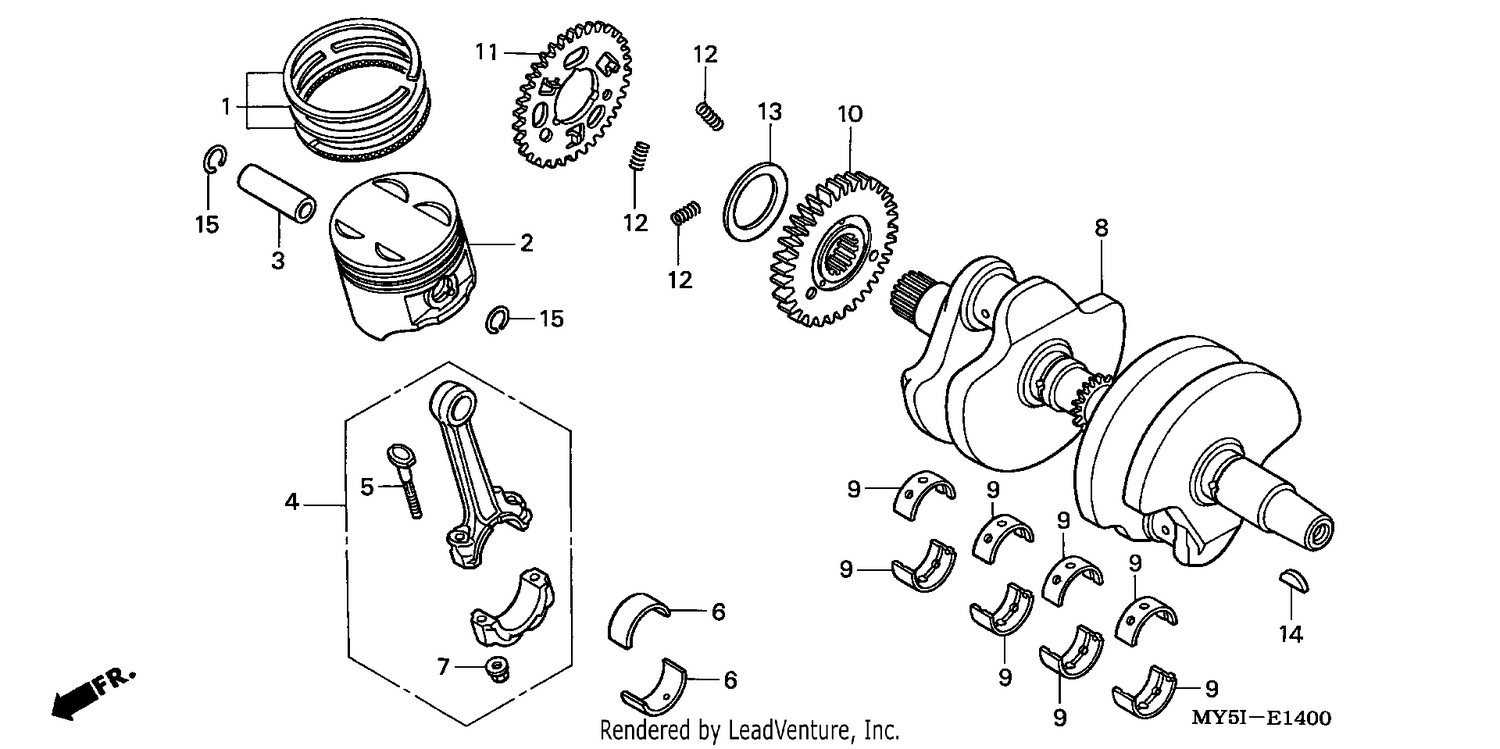 CRANKSHAFT/PISTON