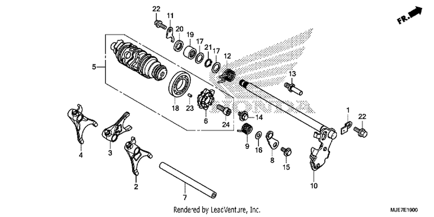  GEARSHIFT DRUM