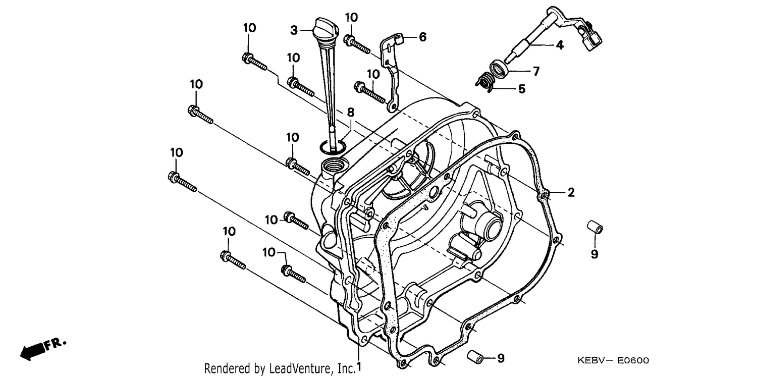 RIGHT CRANKCASE COVER