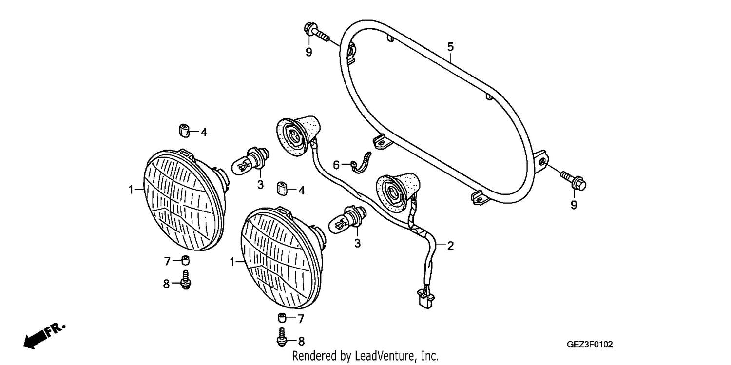 HEADLIGHT (NPS508/9)