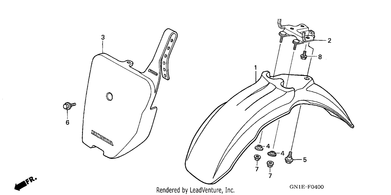 FRONT FENDER