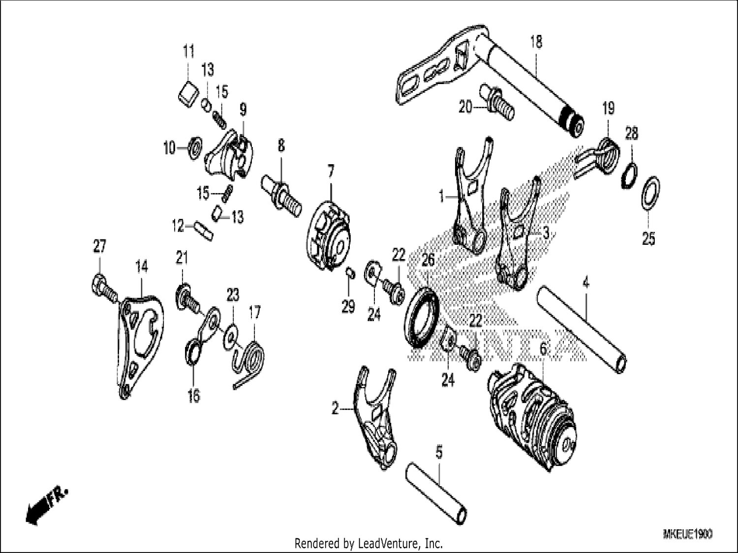  GEARSHIFT DRUM