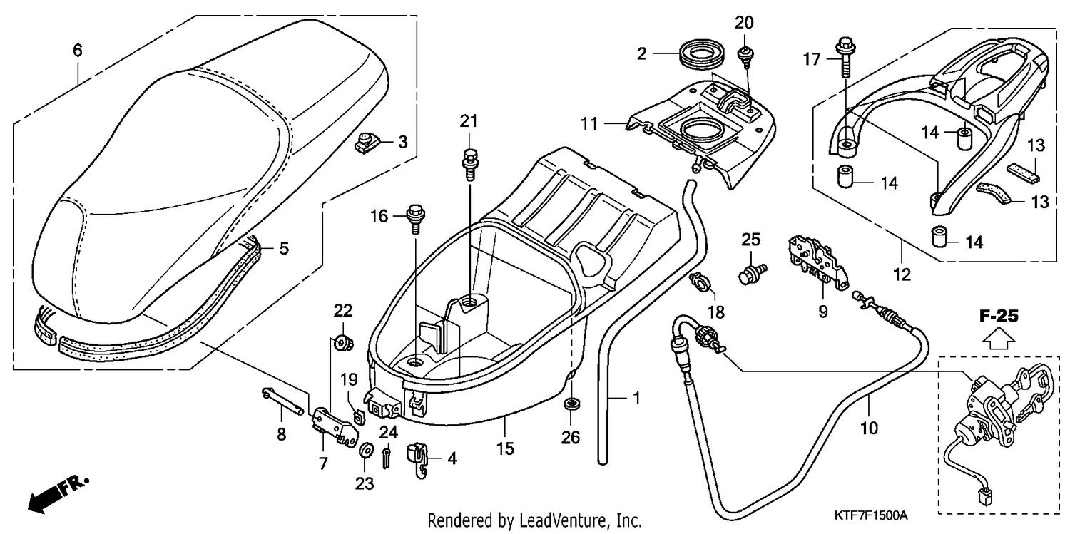 SEAT/LUGGAGE BOX