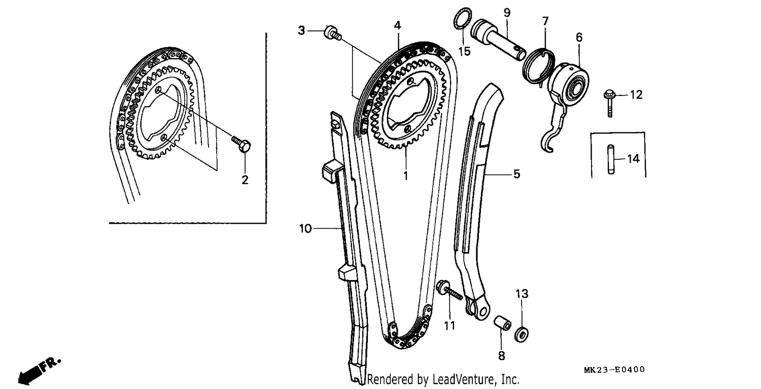 CAM CHAIN/TENSIONER