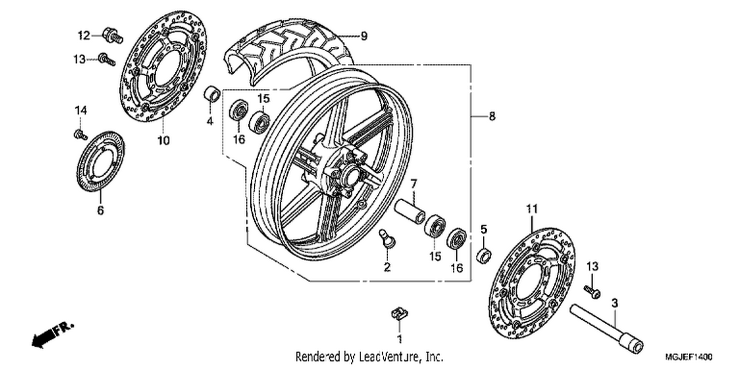  FRONT WHEEL
