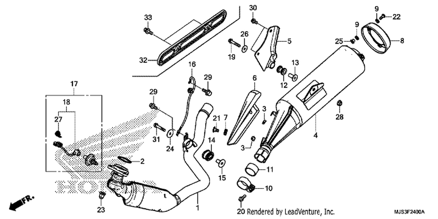  EXHAUST MUFFLER