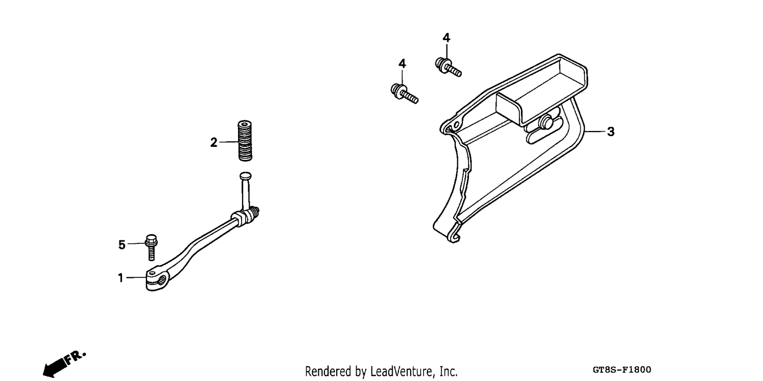 PEDAL/KICK STARTER ARM