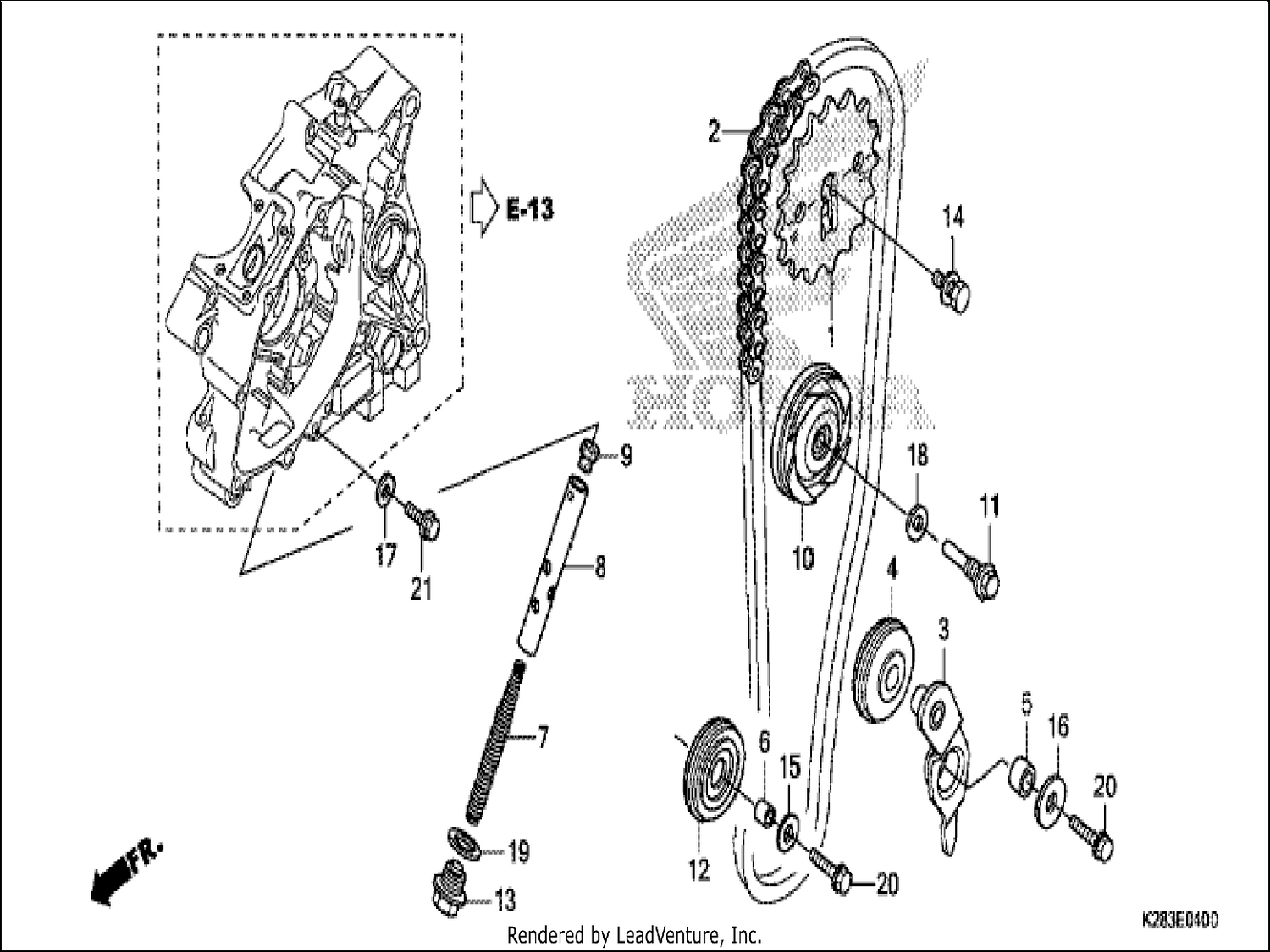  CAM CHAIN/TENSIONER