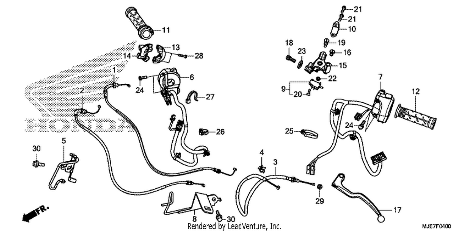  HANDLE LEVER/SWITCH/CABLE