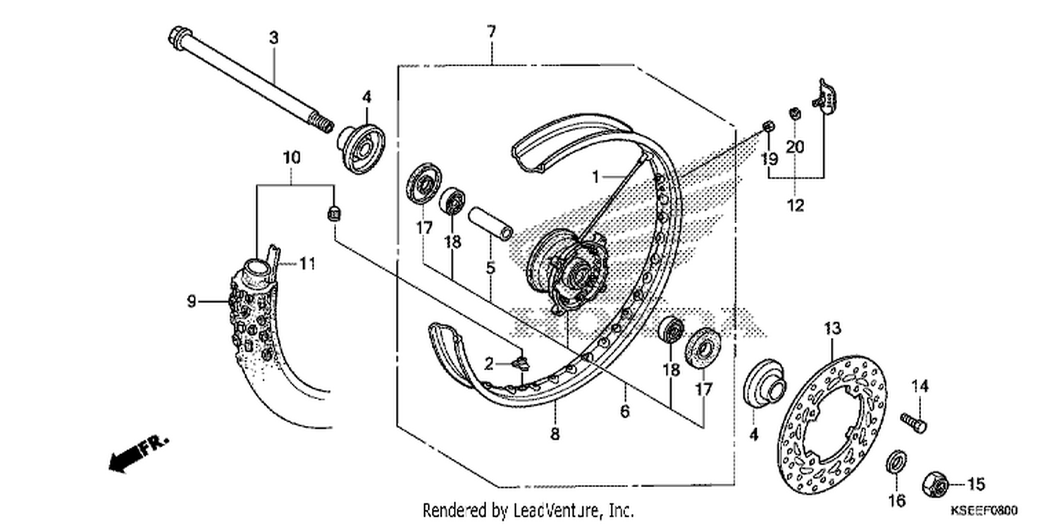  FRONT WHEEL