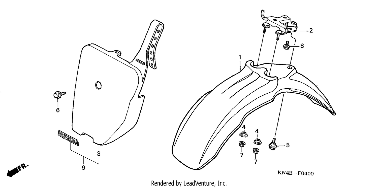 FRONT FENDER