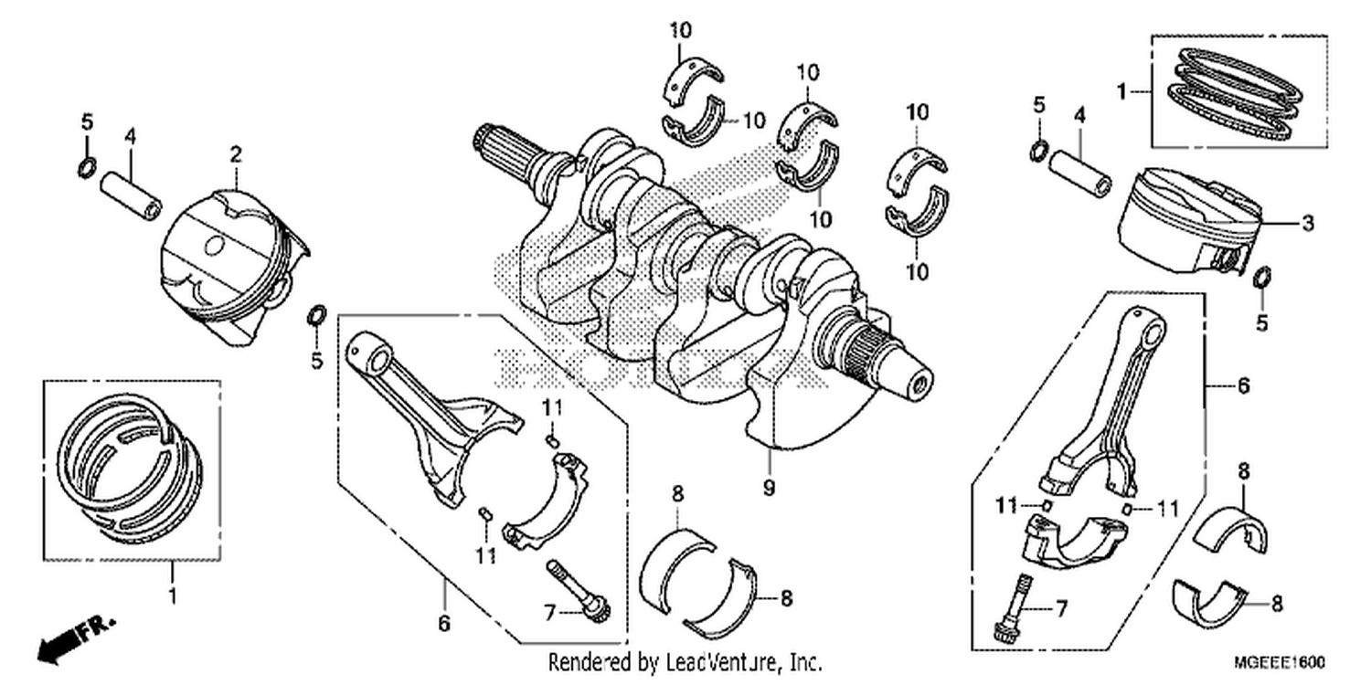  CRANKSHAFT/ PI STON