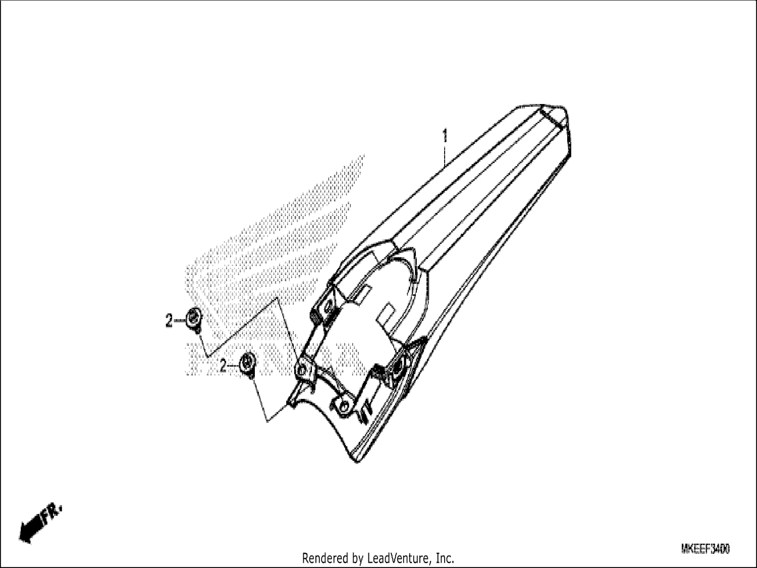  REAR FENDER