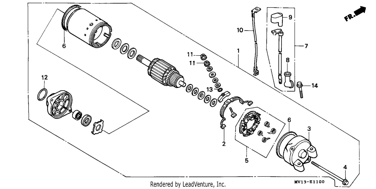 STARTING MOTOR