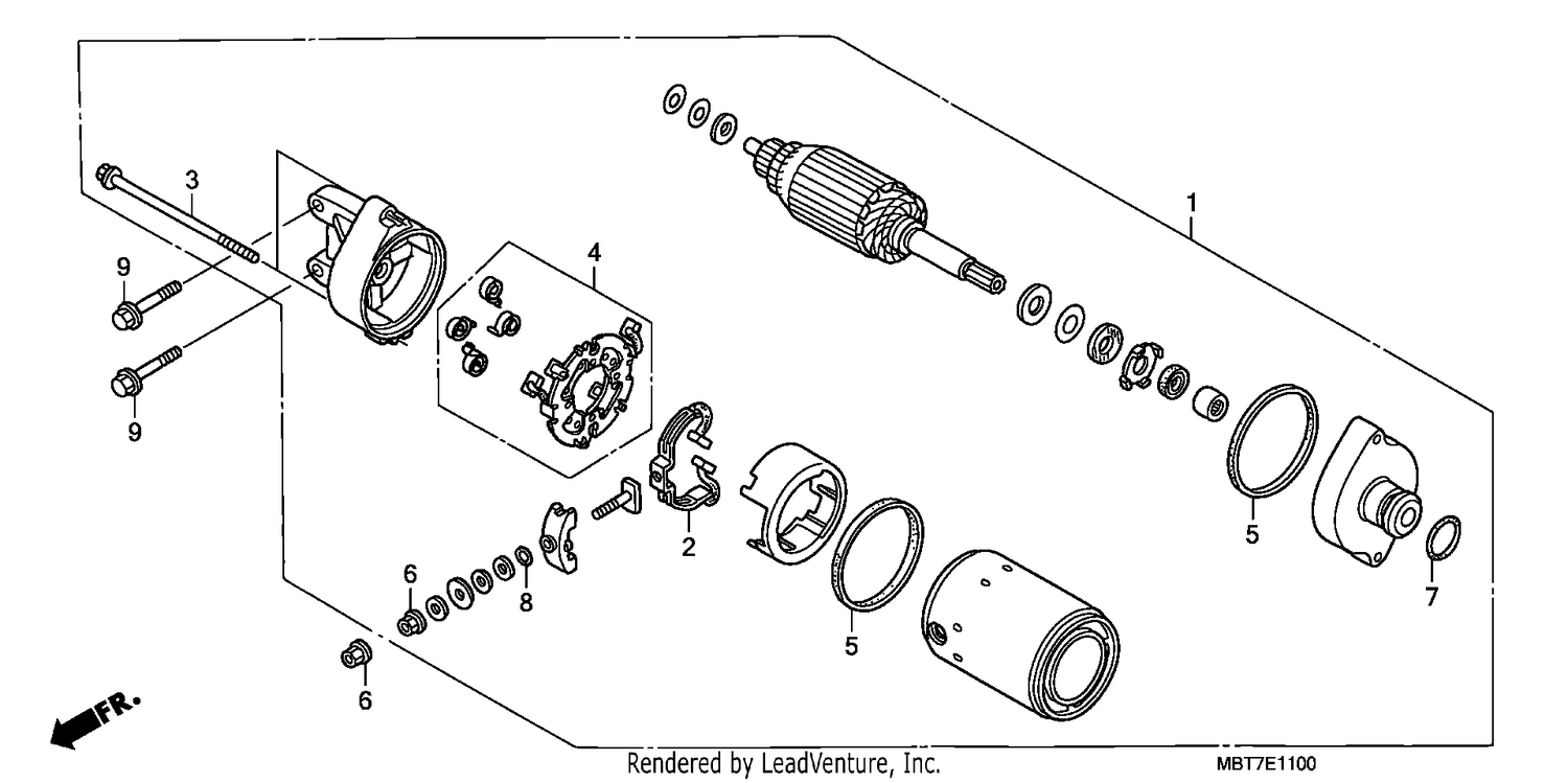 STARTING MOTOR