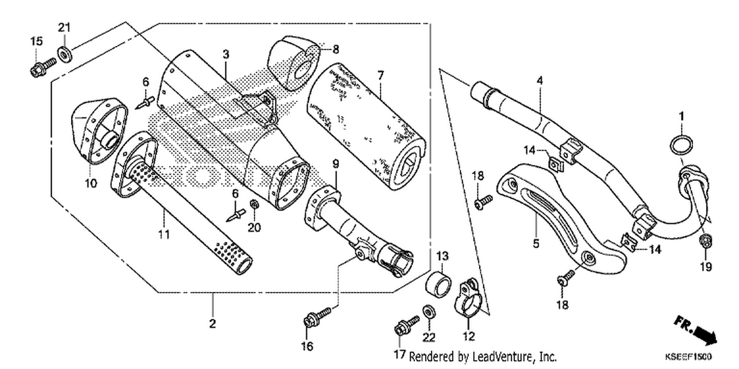 EXHAUST MUFFLER