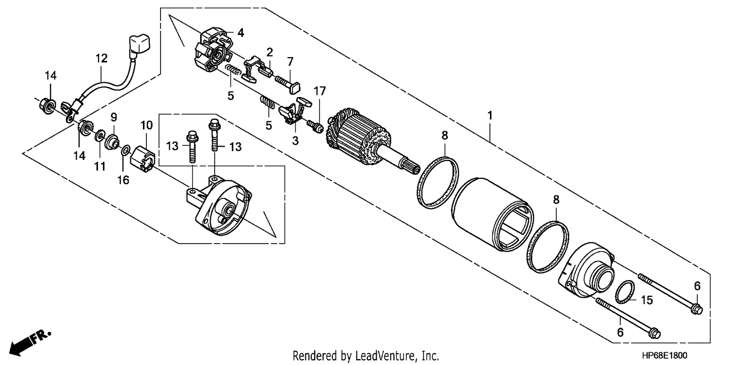 STARTER MOTOR