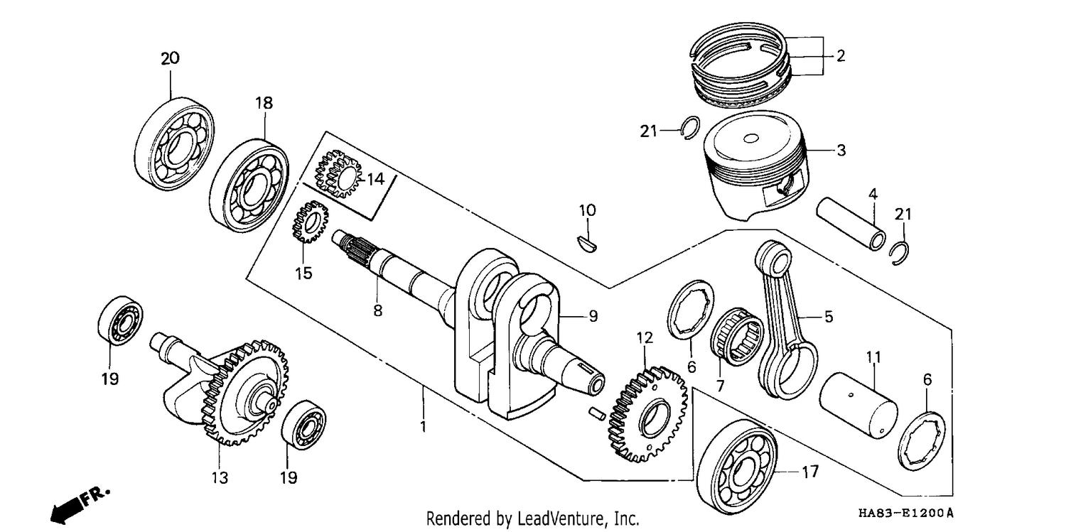 CRANKSHAFT/PISTON