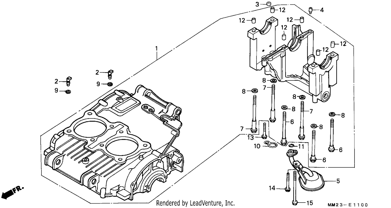CRANKCASE SET